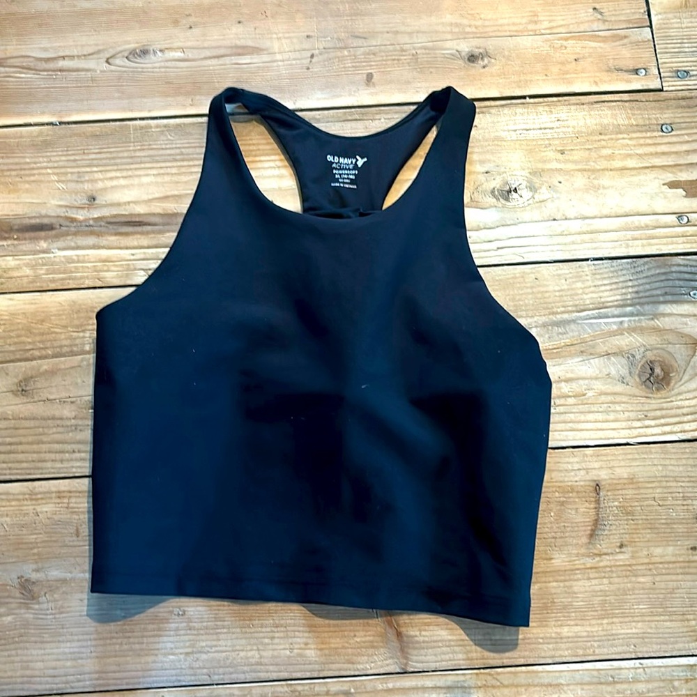 Black old navy active top